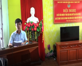 Hội Nông dân huyện sơ kết giữa nhiệm kỳ thực hiện Nghị quyết Đại hội lần thứ X, nhiệm kỳ 2018 - 2023