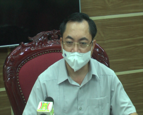 Chủ tịch UBND huyện Thạch Thất chỉ đạo: Áp dụng các biện pháp cấp bách trong phòng chống dịch Covid-19