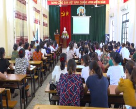 Hội Liên hiệp Phụ nữ huyện: Bồi dưỡng nghiệp vụ công tác Hội cho 150 cán bộ Hội cơ sở