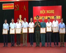 Ban chỉ huy Quân sự huyện Thạch Thất sơ kết công tác Quân sự- Quốc phòng 6 tháng đầu năm 2020