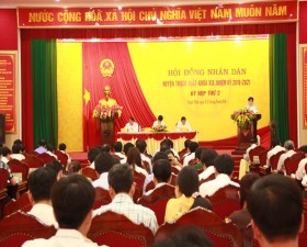 Kỳ họp thứ 2 HĐND huyện Thạch Thất khóa XIX, nhiệm kỳ 2016-2021