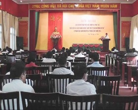 Hội nghị triển khai công tác giới thiệu việc làm xuất nhập khẩu lao động.
