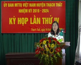 	Ủy ban MTTQ huyện tổ chức Kỳ họp thứ 4, nhiệm kỳ 2019-2024