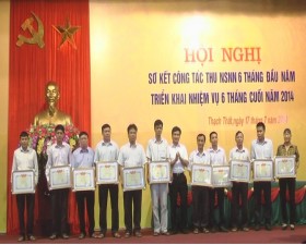 Hội nghị sơ kết công tác thuế 6 tháng đầu năm 2014, triển khai giải pháp thực hiện công tác thuế 6 tháng cuối năm.