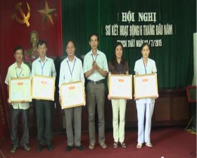 Trung tâm y tế huyện Thạch Thất sơ kết công tác 6 tháng đầu năm 2015