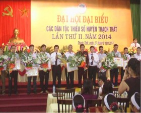 Đại hội Đại biểu dân tộc thiểu số huyện Thạch thất lần thứ 2