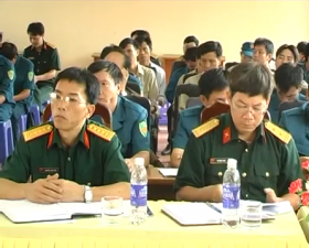 Hội nghị sơ kết quân sự địa phương 6 tháng đầu năm 2013