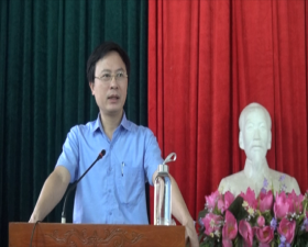 Thạch Thất: 90 học viên tham gia lớp bồi dưỡng nghiệp vụ công tác Văn phòng cấp ủy năm 2022