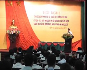 Hội nghị học tập chuyên đề tư tưởng Hồ Chí Minh về phong cách quần chúng và dân chủ