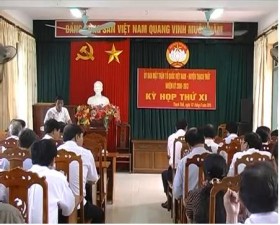 Hội nghị sơ kết công tác mặt trận tổ quốc huyện Thạch Thất 6 tháng đầu năm 2013