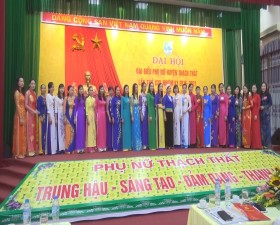 Đại hội phụ nữ huyện Thạch Thất nhiệm kỳ 2016 - 2021