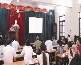Hội Chữ thập đỏ huyện Thạch Thất tổ chức lớp tập huấn sơ cấp cứu tại cộng đồng