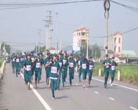 Khai mạc hội thao quốc phòng lực lượng dân quân tự vệ Thạch Thất năm 2016