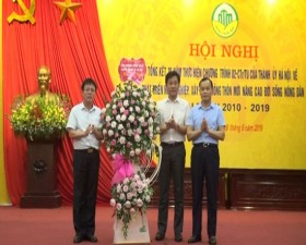 Thạch Thất tổng kết 10 năm thực hiện Chương trình 02 của Thành ủy Hà Nội