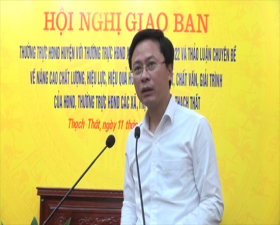 Những kết quả nổi bật của HĐND huyện Thạch Thất 6 tháng đầu năm 2022