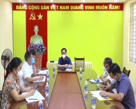 Đồng chí Chủ tịch UBND huyện: Kết thúc cách ly y tế vùng có dịch đối với ổ dịch Covid-19 tại xã Phùng Xá- Mừng nhưng không chủ quan