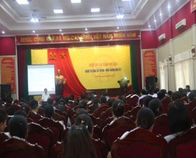 Hội nghị tập huấn nghiệp vụ công tác thi đua khen thưởng năm 2017
