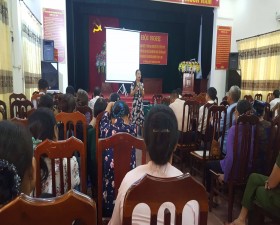  Hội nghị truyền thông Nghị quyết 21 – NQ/TW về công tác dân số trong tình hình mới tại Lại Thượng