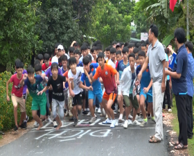 Đồng Trúc chung kết giải chạy việt dã năm 2019