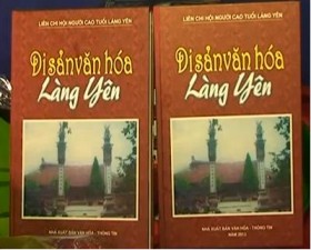 Ra mắt cuốn sách "Di sản văn hóa làng Yên" xã Thạch Xá  huyện Thạch Thất