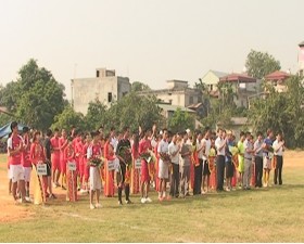 Khai mạc giải bóng đá xã Bình Phú mở rộng năm 2014