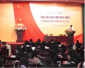 Hội nghị tổng kết năm học 2012 - 2013