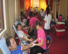 Hiến máu tình nguyện trên địa bàn huyện Thạch Thất