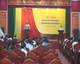 Huyện Thạch Thất tổ chức hội nghị sơ kết vụ công tác sản xuất vụ mùa và triển khai phát động sản xuất vụ đông năm 2016