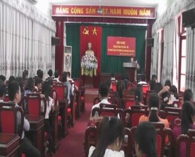Huyện đoàn Thạch Thất tổng kết công tác Đoàn - Đội và phong trào thanh thiếu nhi trường học năm học 2014-2015