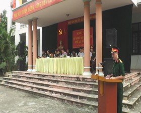 Khai mạc hội thao quốc phòng an ninh huyện Thạch Thất năm 2015
