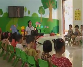 Trường mầm non thị trấn Liên Quan chuẩn bị cho năm học mới