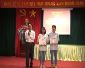 Xã Đồng Trúc tuyên dương khen thưởng học sinh giỏi
