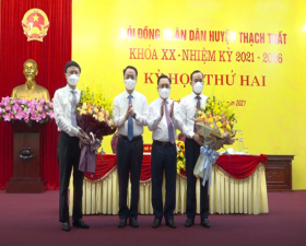 Kỳ họp thứ 2- Hội đồng Nhân dân huyện Thạch Thất, nhiệm kỳ 2021- 2026 thành công tốt đẹp