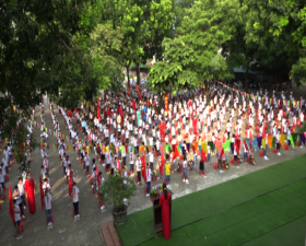 	HuyệnThạch Thất: Khai giảng năm học mới nghiêm trang, ngắn gọn, ý nghĩa