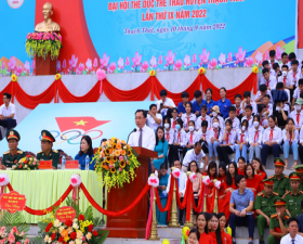 Mãn nhãn những hình ảnh tại Lễ khai mạc Đại hội Thể dục Thể thao huyện Thạch Thất lần thứ IX năm 2022