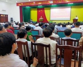 Khai giảng lớp tập huấn nghiệp vụ công tác Tổ chức Xây dựng Đảng năm 2020