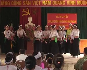 Ra mắt câu lạc bộ Cồng chiêng Tiến Xuân