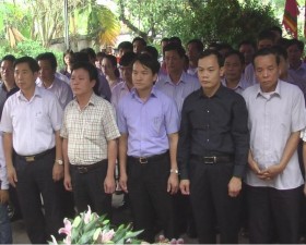 Lễ dâng hương kỷ niệm 401 năm ngày giỗ Cụ Trạng Bùng Phùng Khắc Khoan