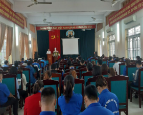 Lớp bồi dưỡng nghiệp vụ công tác Đoàn năm 2021
