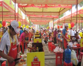 Hội thi nấu ăn - gia đình điểm 10