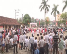 Khai mạc ngày hội rèn luyện sức khỏe người cao tuổi huyện Thạch Thất 