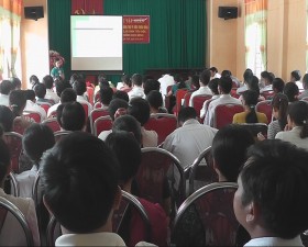 Thạch Thất tập huấn kỹ thuật chuyên môn cho đội ngũ thú y thôn, bản trên địa bàn.