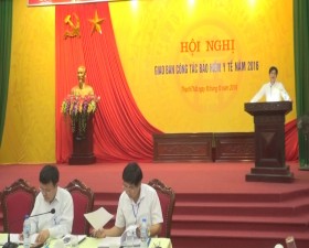 Thạch Thất đánh giá công tác bảo hiểm y tế 9 tháng năm 2016