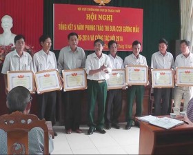 Cựu chiến binh huyện Thạch Thất tổng kết 5 năm Cựu chiến binh gương mẫu