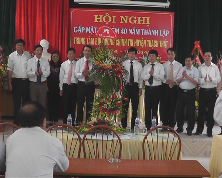 Trung tâm Bồi dưỡng Chính trị huyện Thạch Thất kỷ niệm 40 năm ngày thành lập