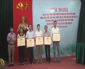 Đại Đồng sơ kết thực hiện quy định nếp sống văn minh