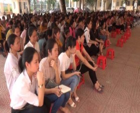 Thạch Thất: Khai mạc kỳ thi tuyển viên chức Giáo dục năm 2019