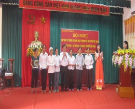 Hội phụ nữ Tân Xã kỷ niệm 85 năm ngày thành lập Hội Liên hiệp phụ nữ Việt Nam