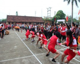 Hội thao phụ nữ huyện Thạch Thất năm 2016