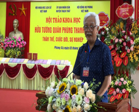 Hội thảo khoa học “Hữu tướng quân Phùng Thanh Hòa- thân thế, cuộc đời và sự nghiệp”